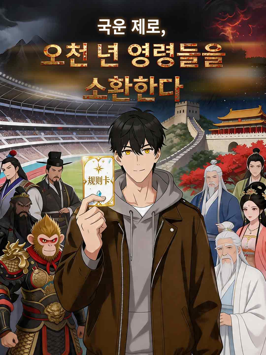 국운 제로, 오천 년 영령들을 소환한다
