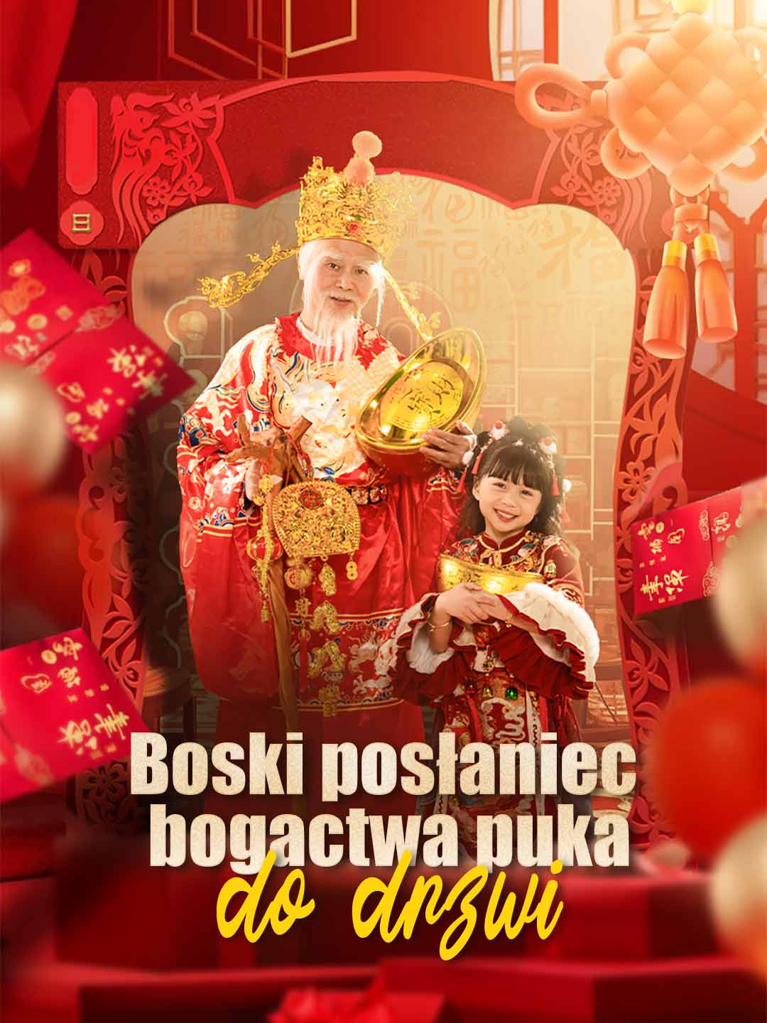 Boski posłaniec bogactwa puka do drzwi