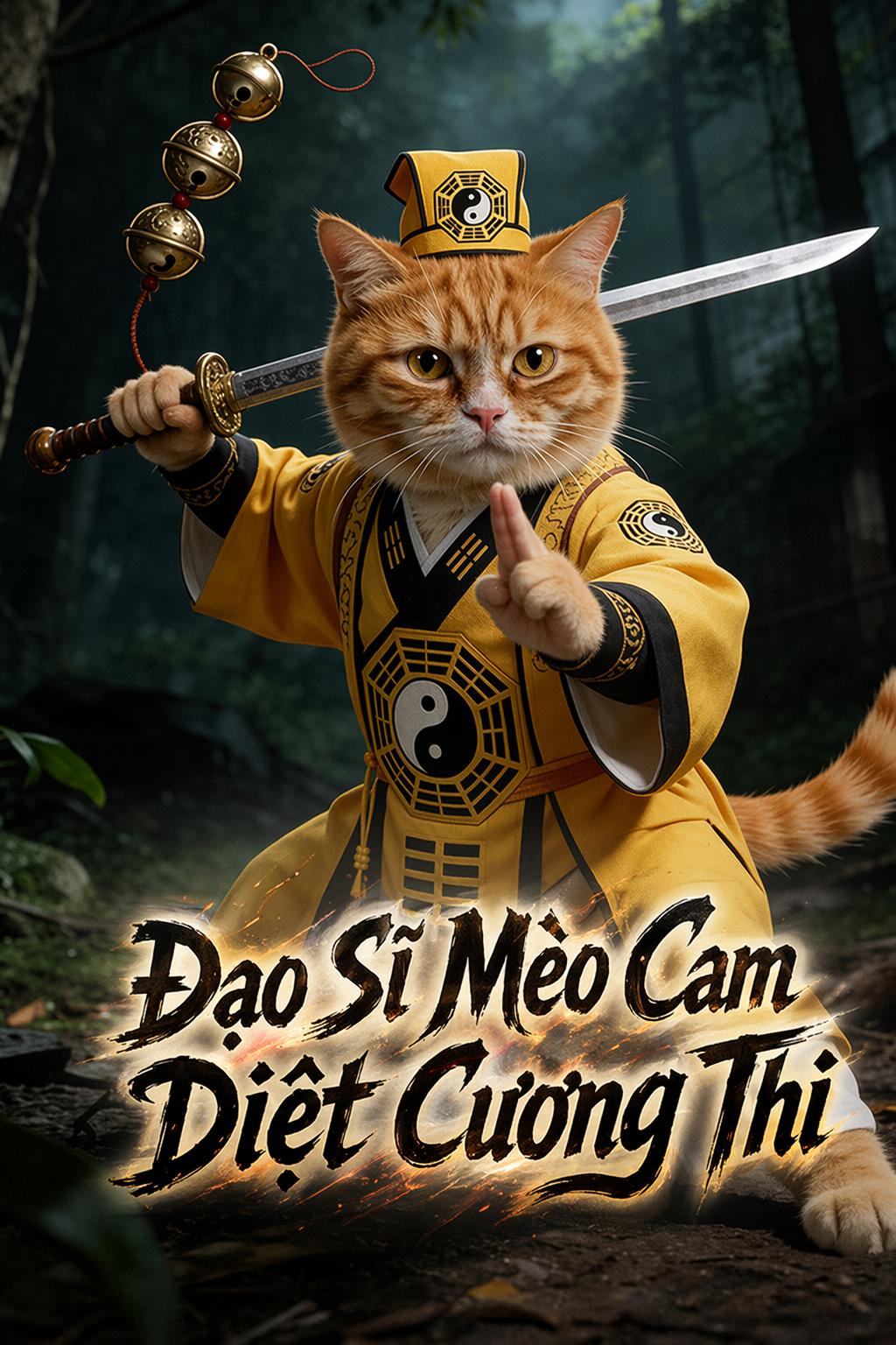 Đạo Sĩ Mèo Cam Diệt Cương Thi