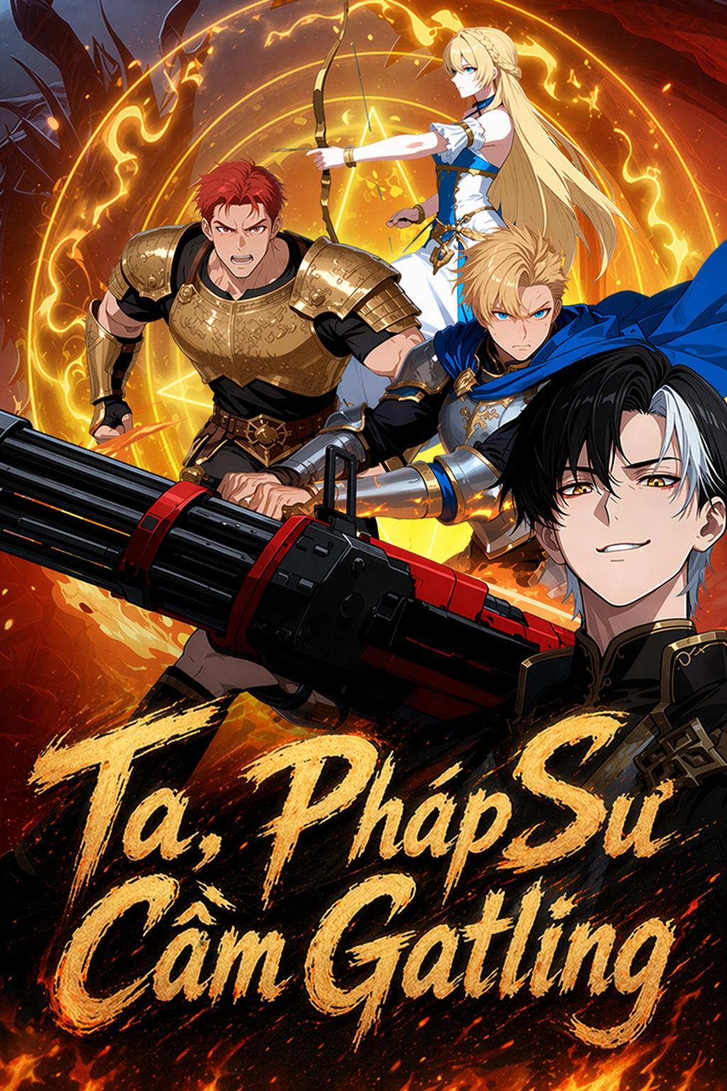 Ta, Pháp Sư Cầm Gatling
