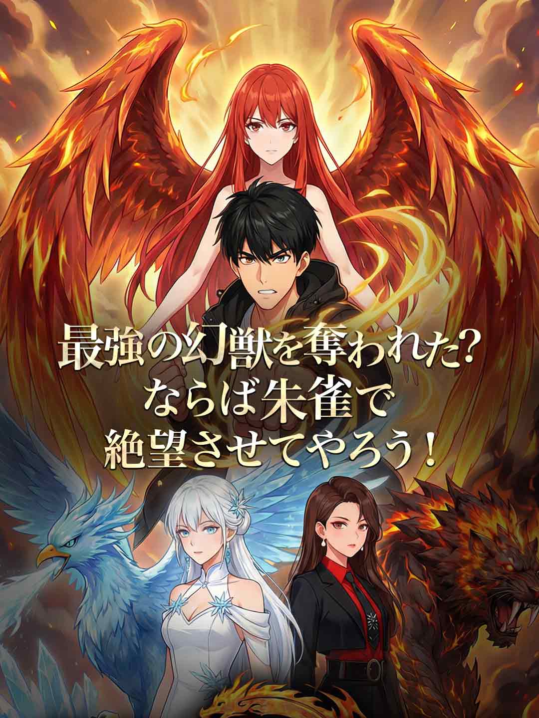 最強の幻獣を奪われた？ならば朱雀で絶望させてやろう！