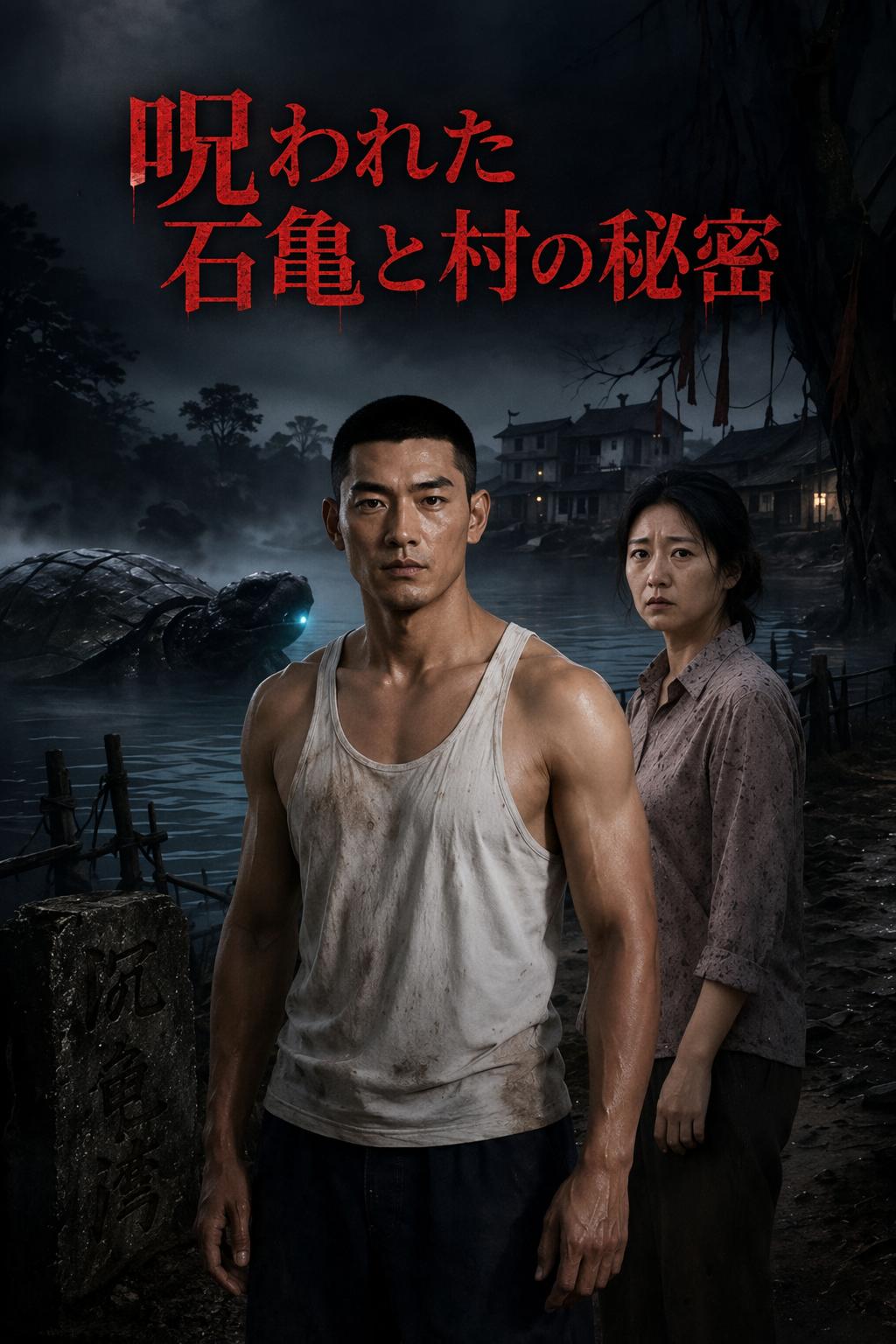 呪われた石亀と村の秘密