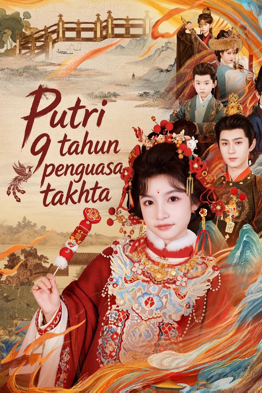 Putri 9 tahun penguasa takhta