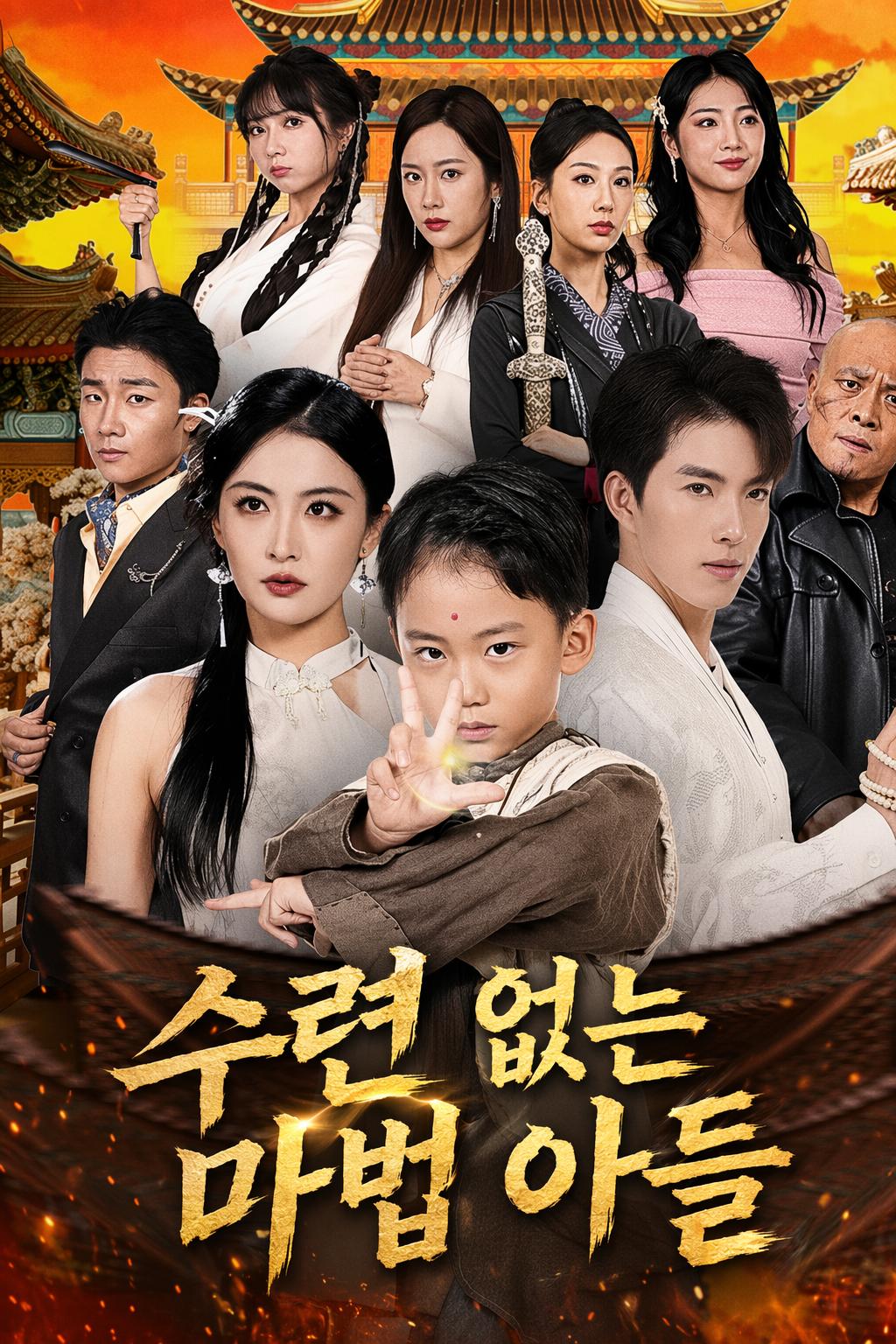 수련 없는 마법 아들