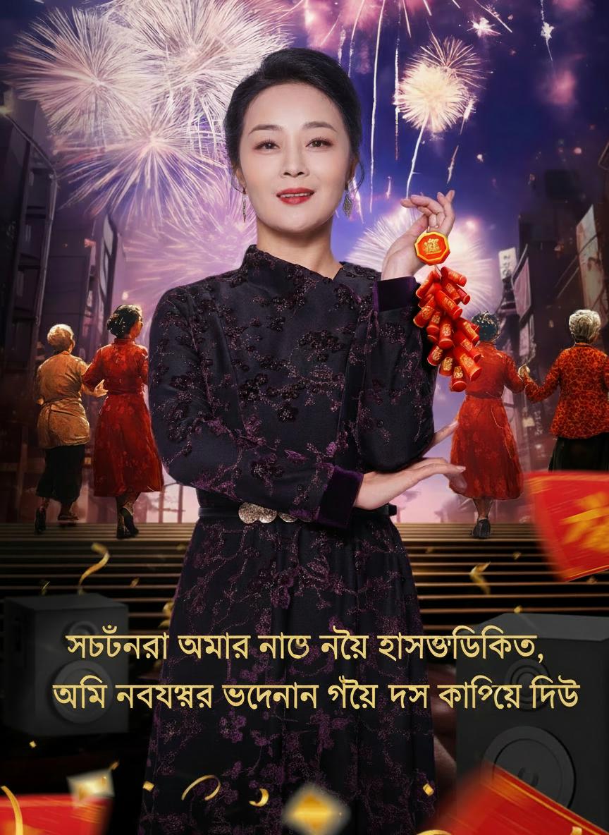 সন্তানরা আমার নাচ নিয়ে হাসাহাসি করে, আমি নববর্ষের অনুষ্ঠানে গিয়ে দেশ কাঁপিয়ে দিই
