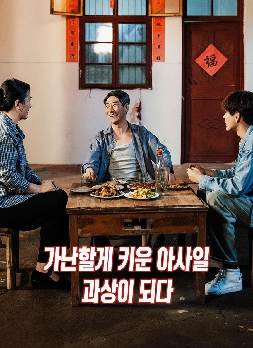가난하게 키운 아들이 가장이 되다
