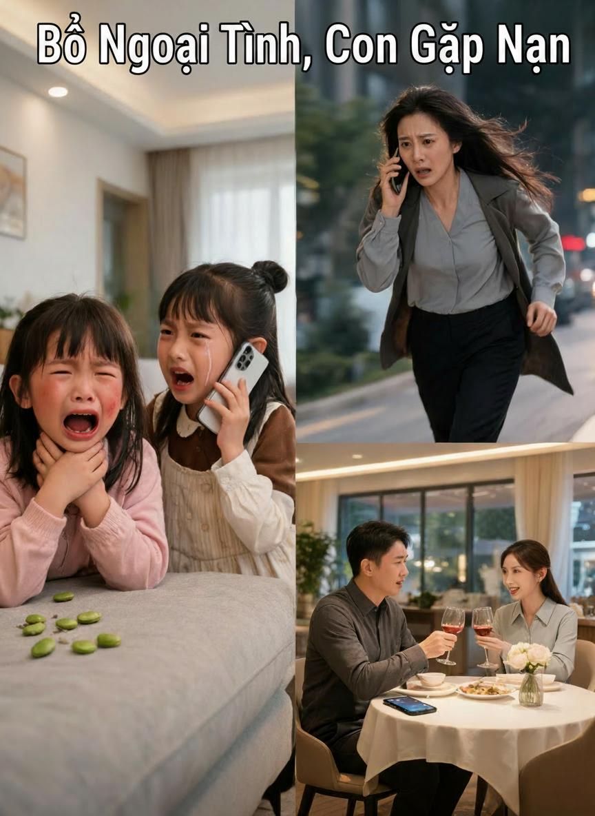 Bố Ngoại Tình, Con Gặp Nạn