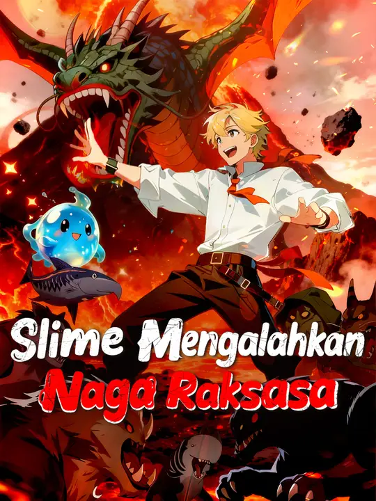Slime Mengalahkan Naga Raksasa