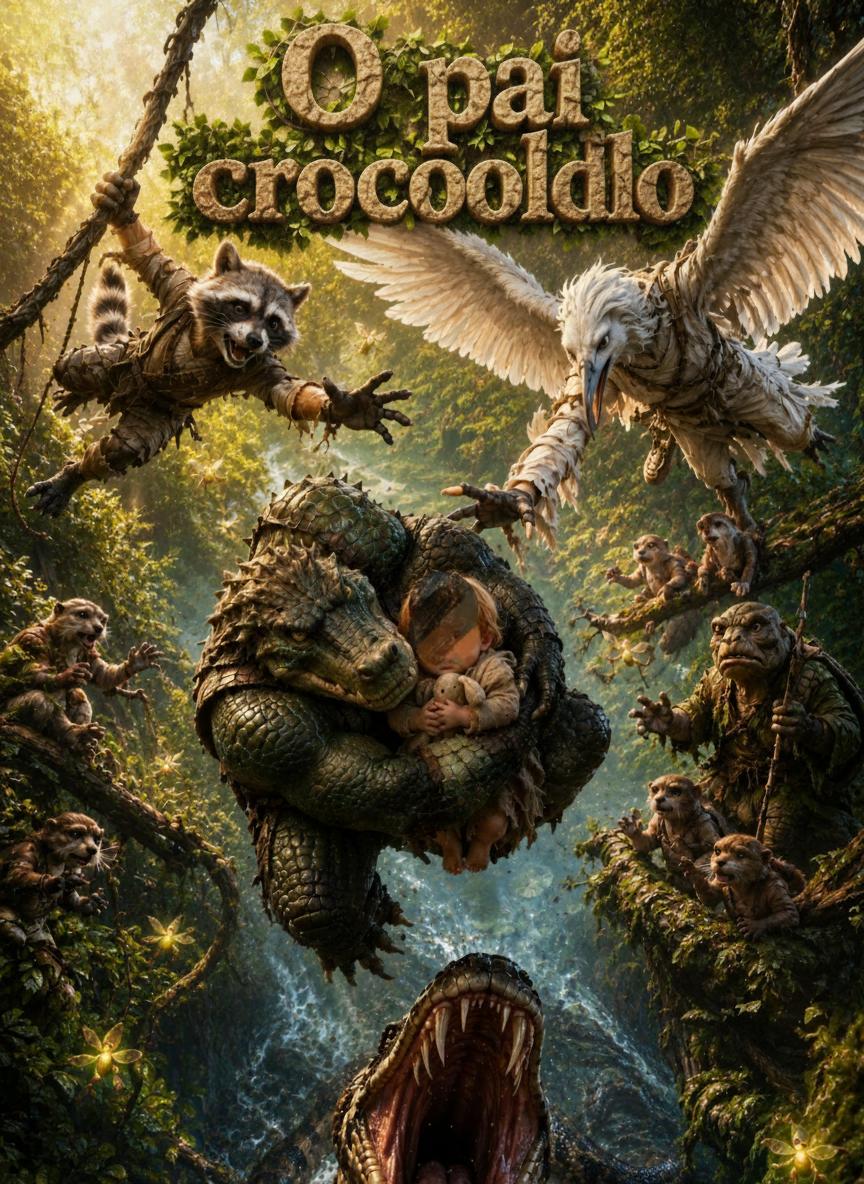 O pai crocodilo