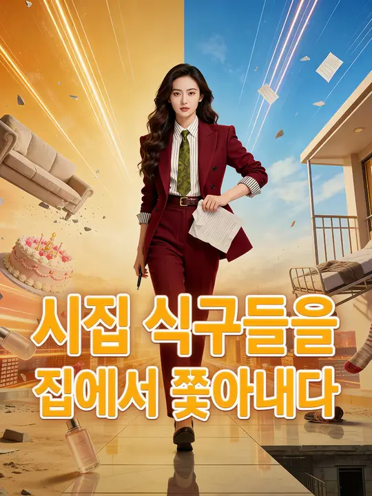 시집 식구들을 집에서 쫓아내다