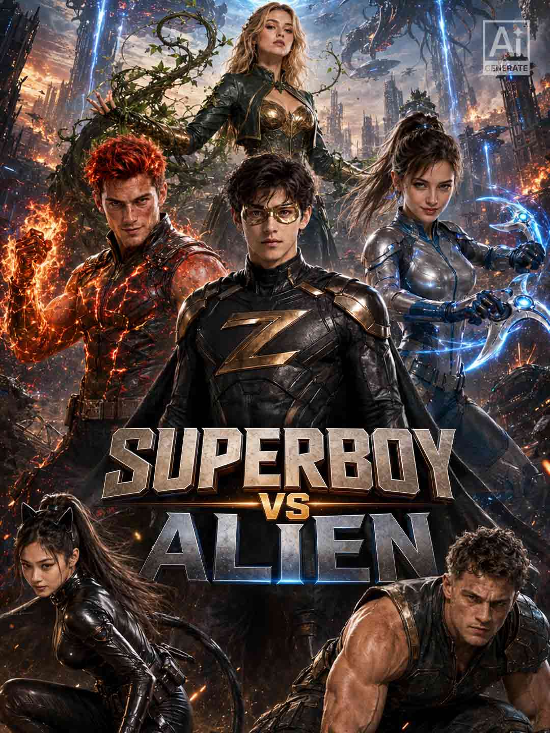 Superboy vs. Alien