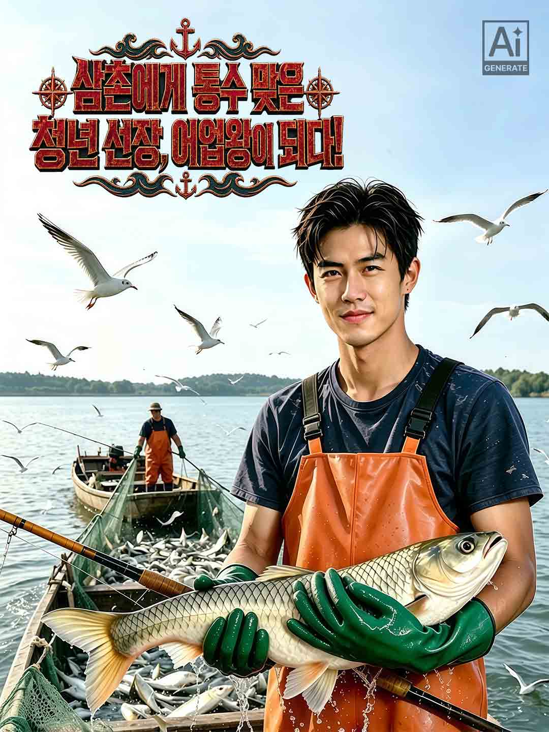 삼촌에게 통수 맞은 청년 선장, 어업왕이 되다!