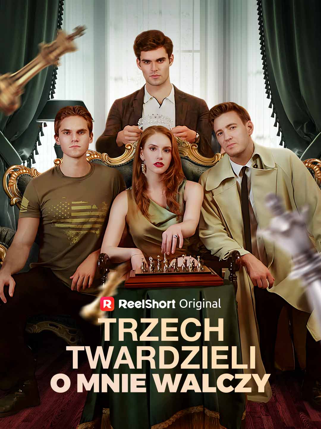 Trzech twardzieli o mnie walczy