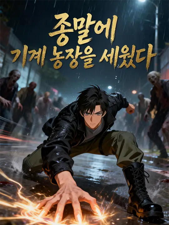 종말에 기계 농장을 세웠다