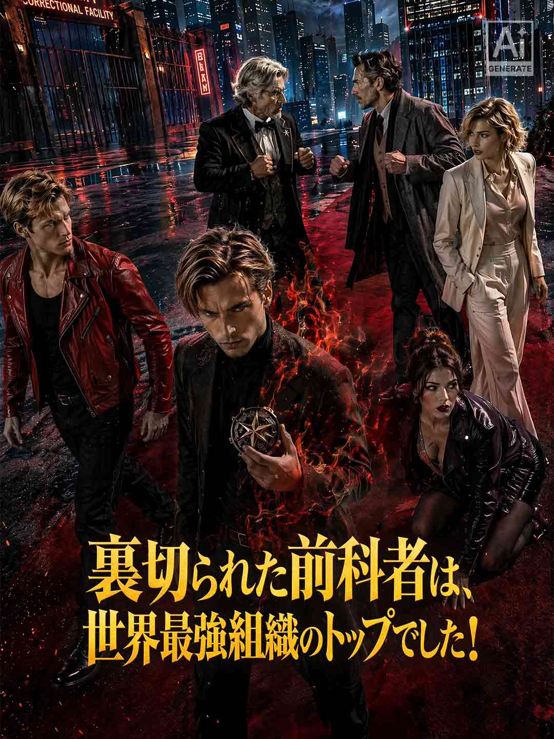 裏切られた前科者は、世界最強組織のトップでした！