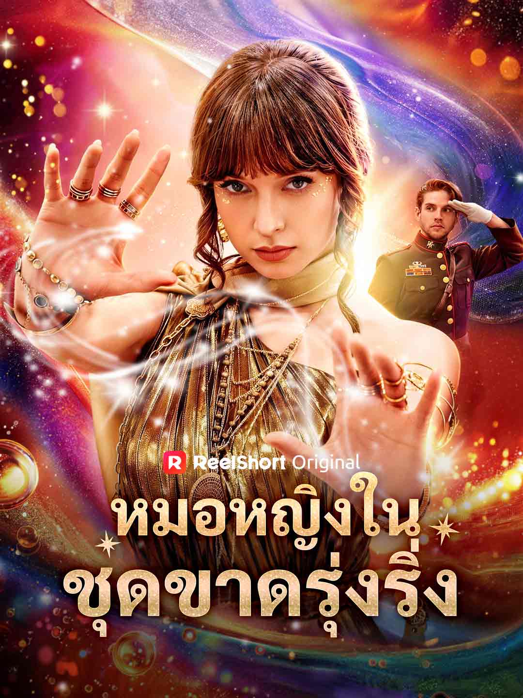 หมอหญิงในชุดขาดรุ่งริ่ง