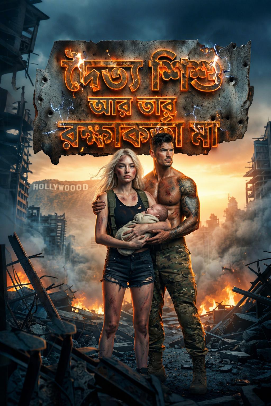 দৈত্য শিশু আর তার রক্ষাকর্তা মা