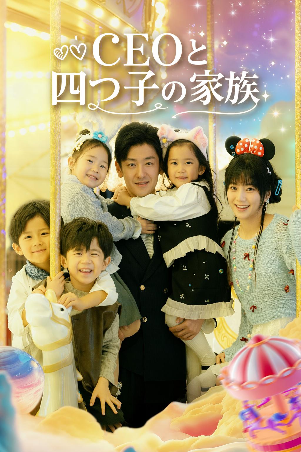 CEOと四つ子の家族