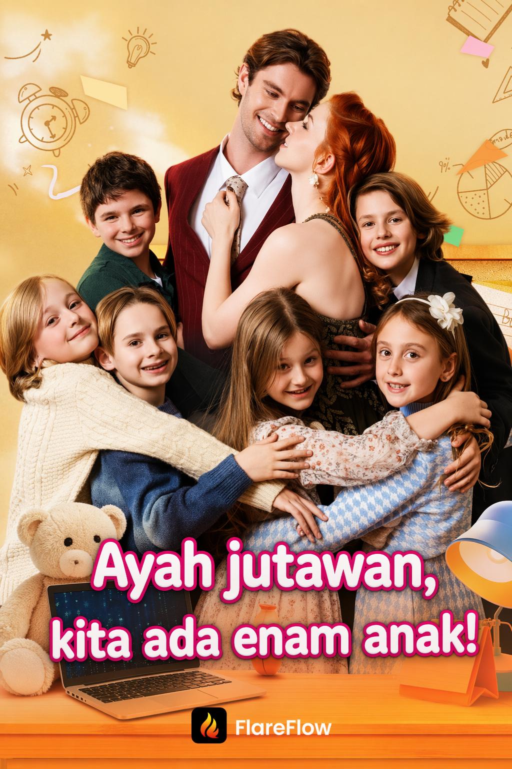Ayah jutawan, kita ada enam anak!