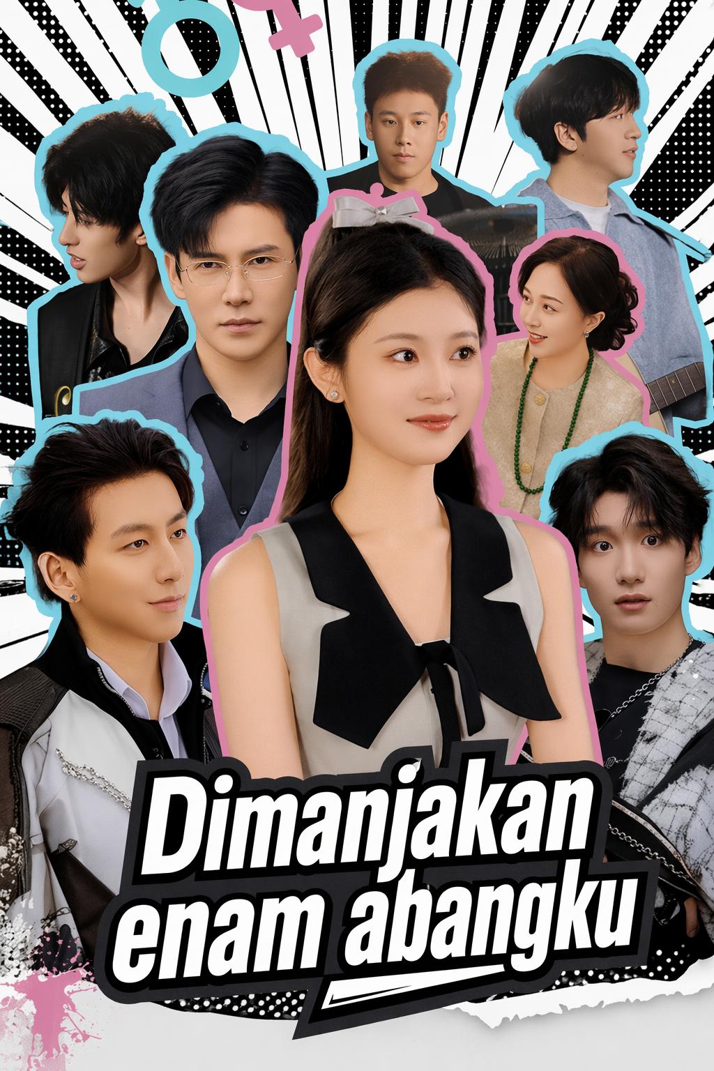 Dimanjakan enam abang kaya