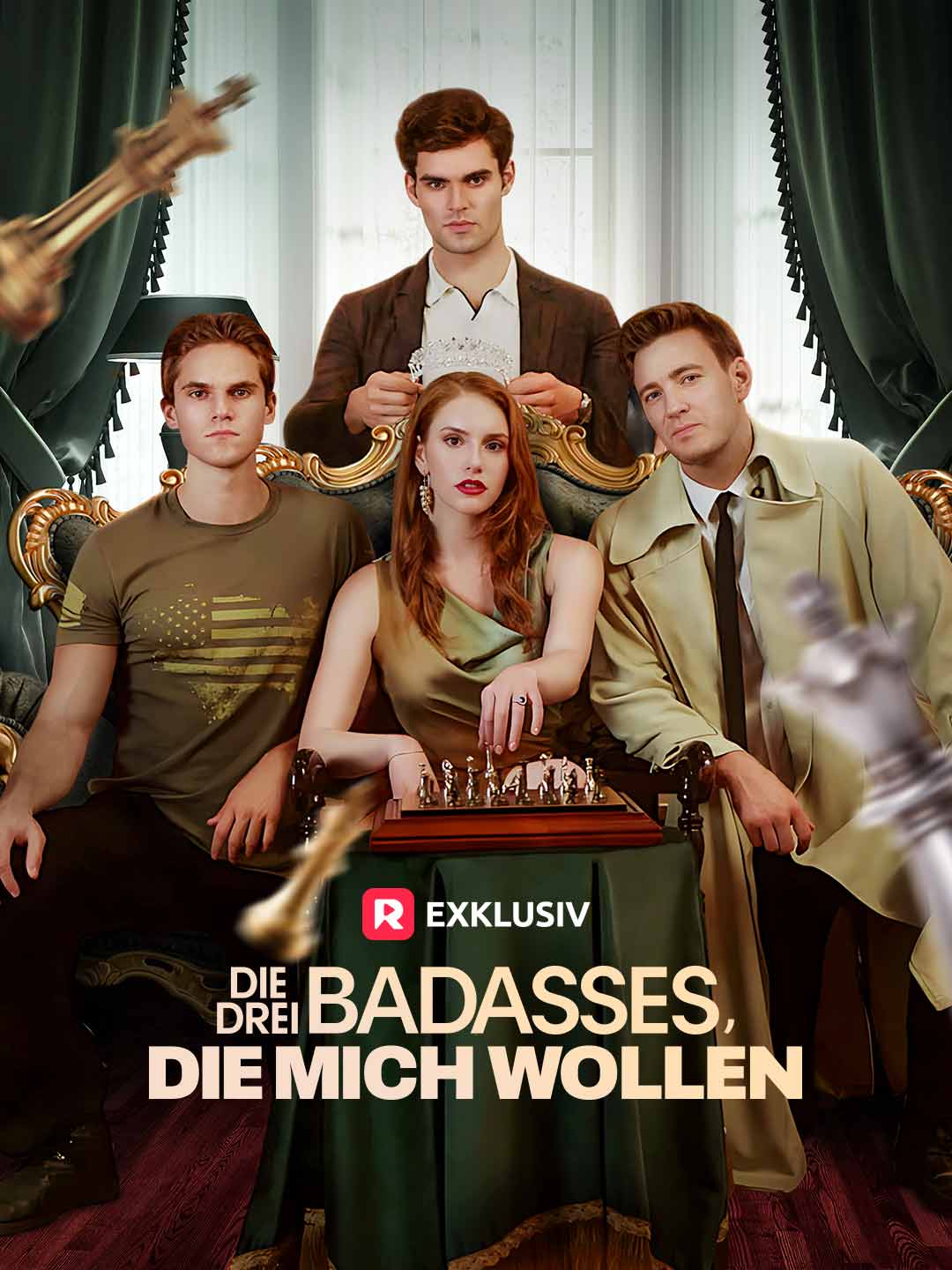 Die drei Badasses, die mich wollen