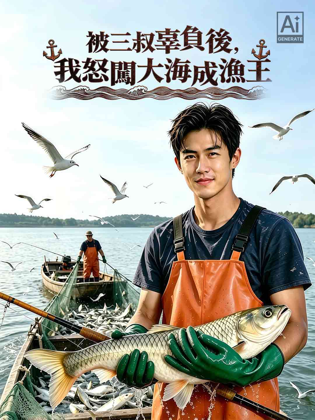 被三叔辜負後，我怒闖大海成漁王