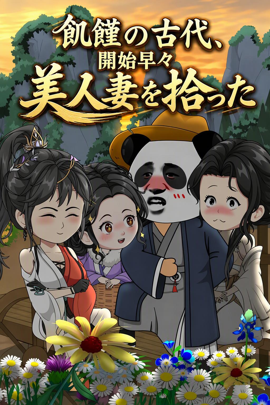 飢饉の古代、開始早々美人妻を拾った