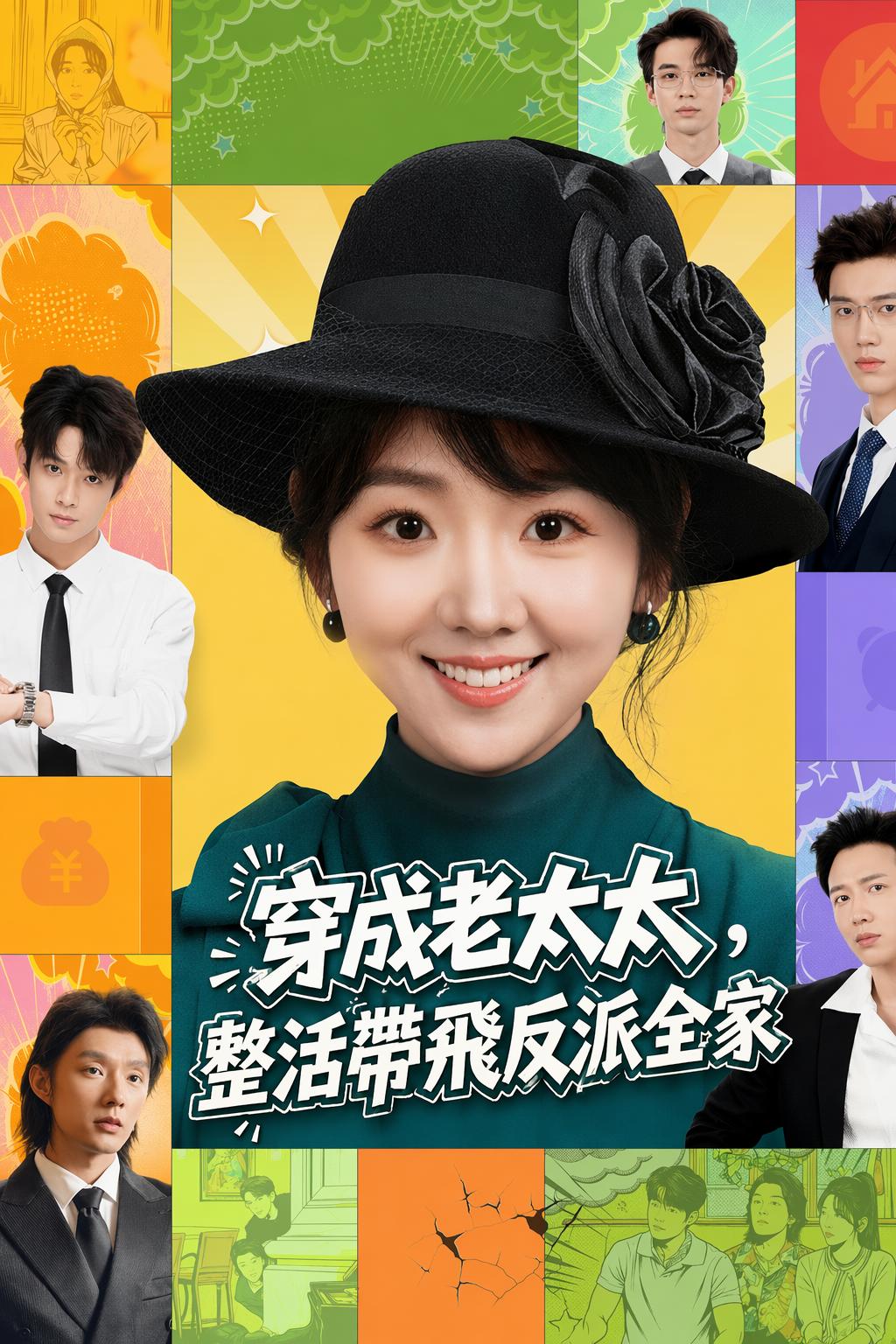 穿成老太太，整活帶飛反派全家