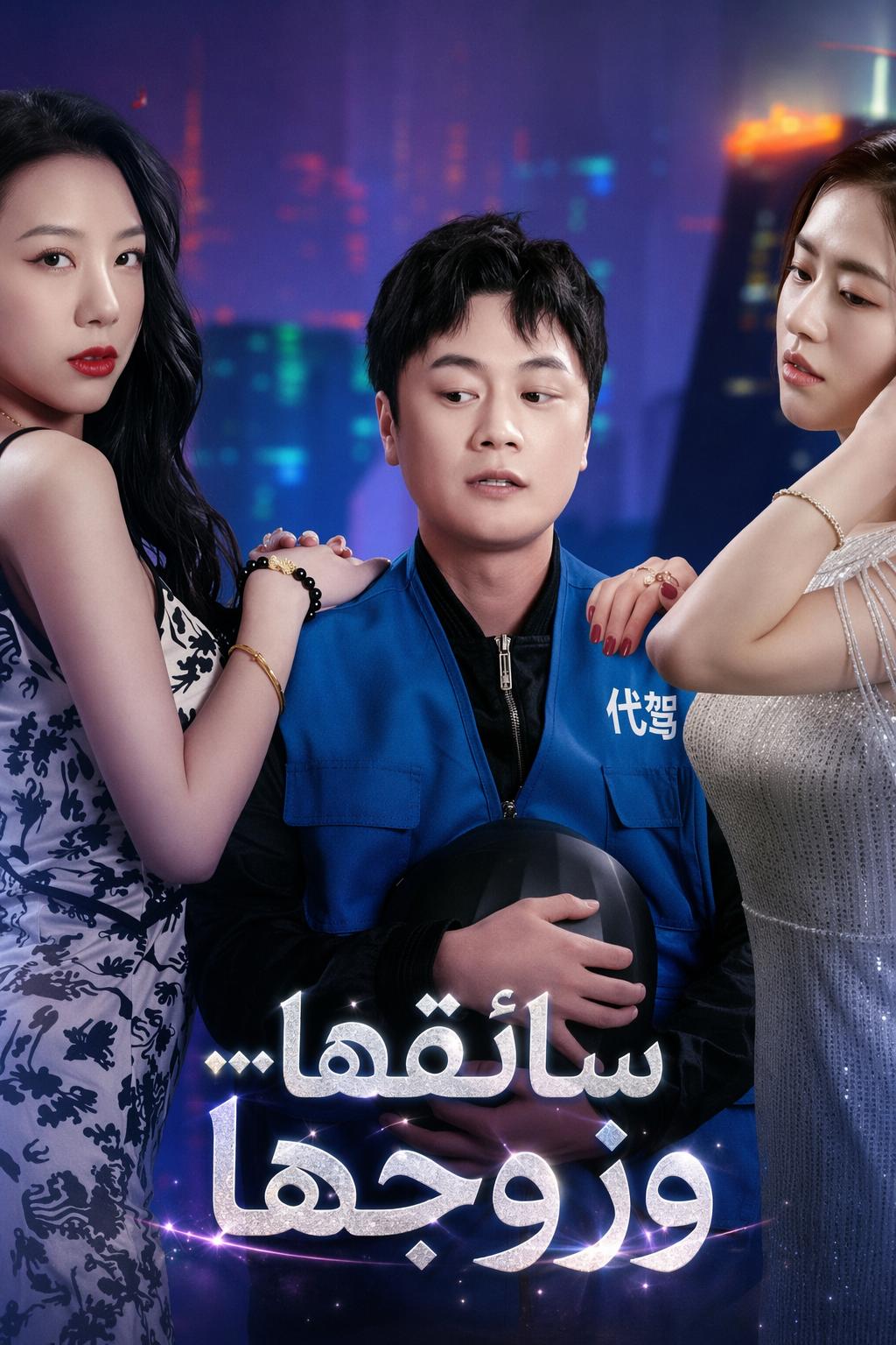 سائقها... وزوجها