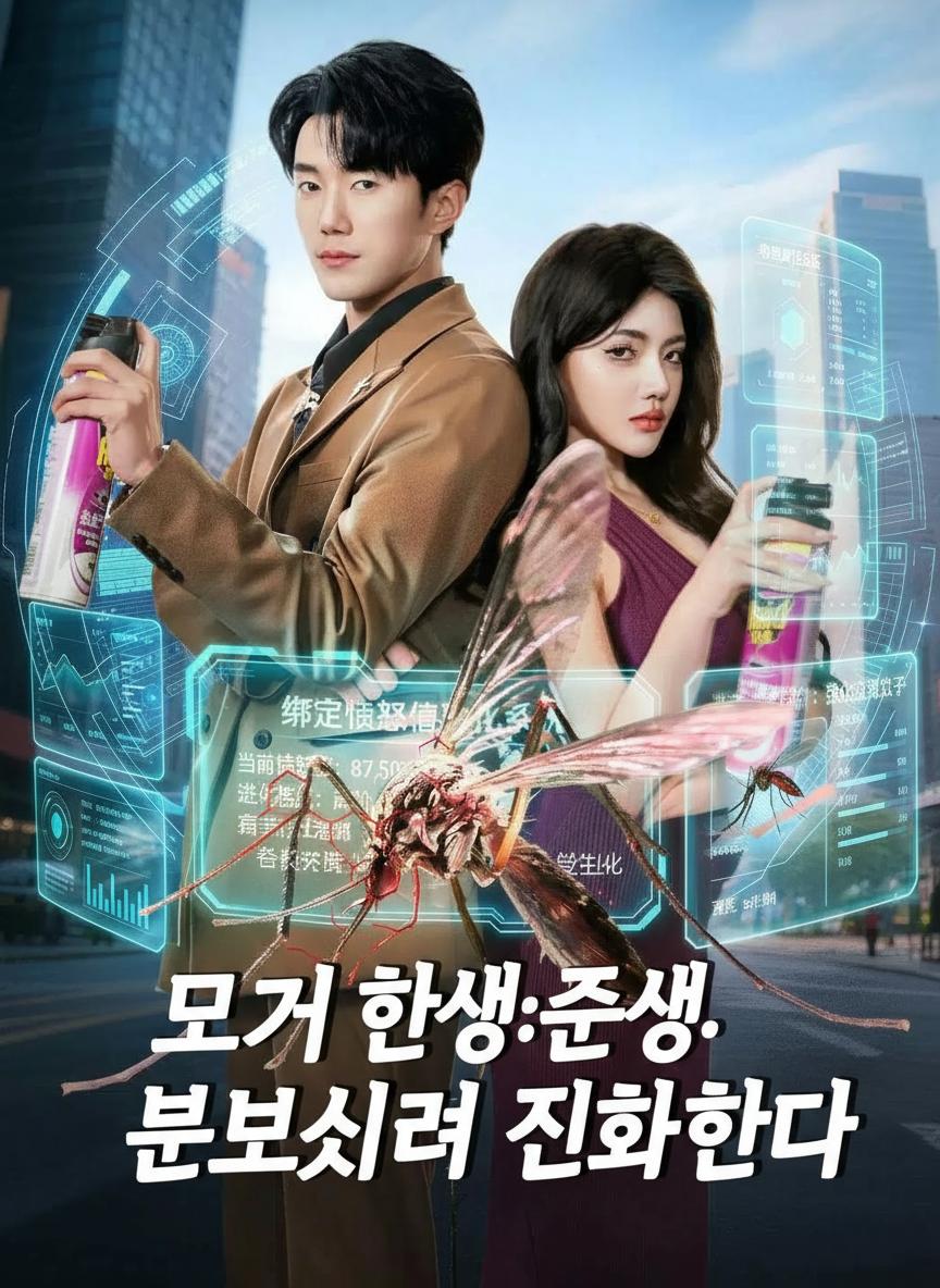 모기로 환생: 분노시켜 진화한다