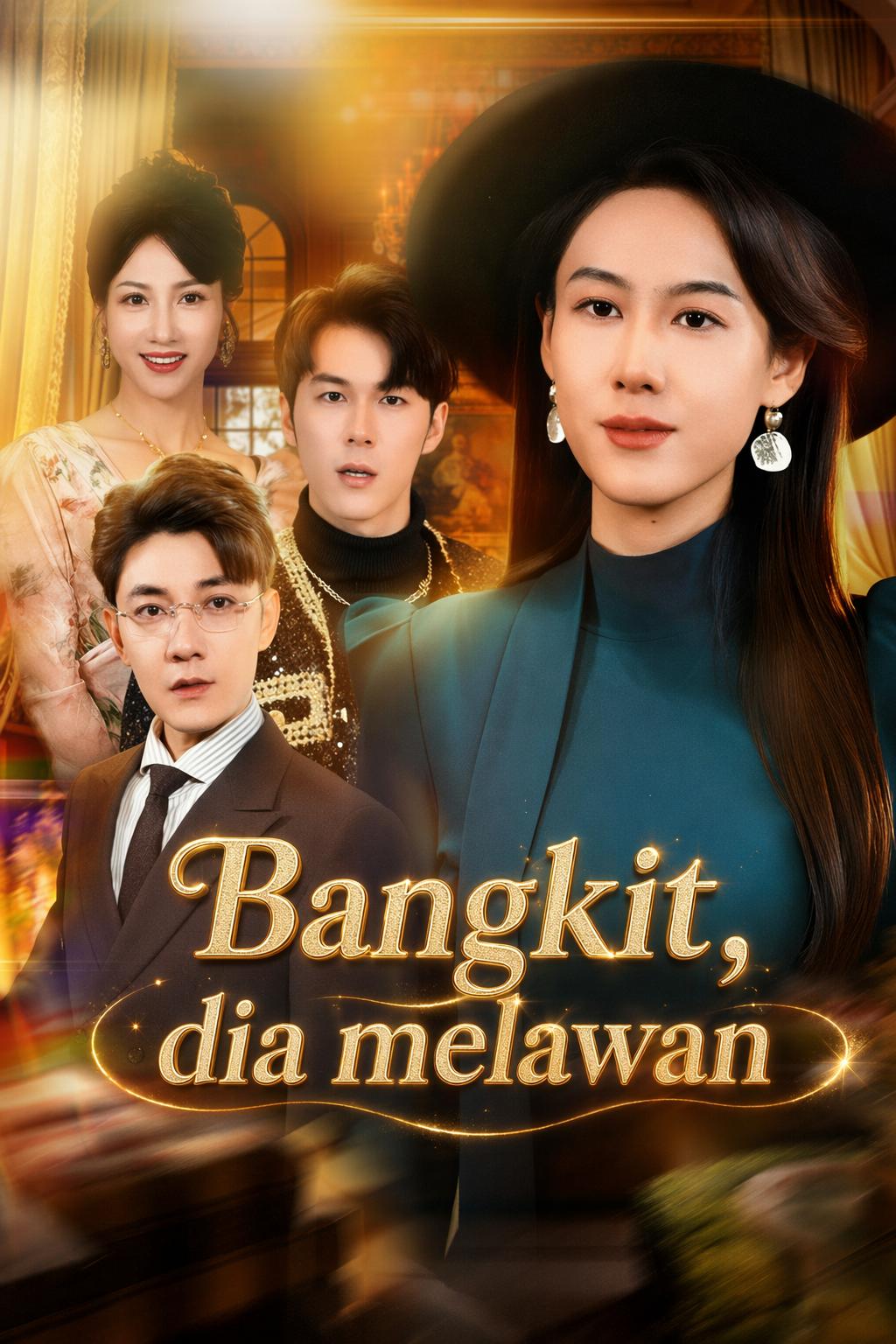 Bangkit, dia melawan