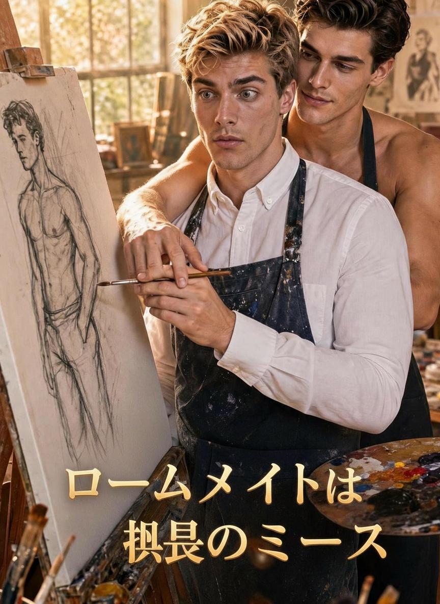 ルームメイトは裸のミューズ