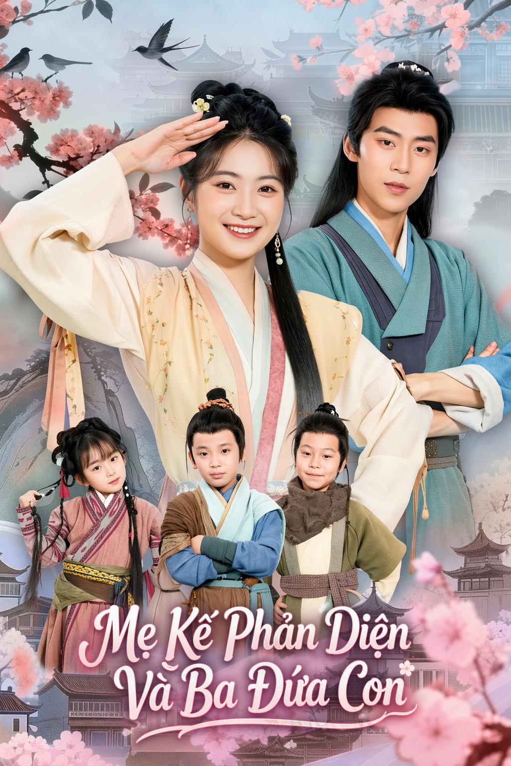 Mẹ Kế Phản Diện Và Ba Đứa Con