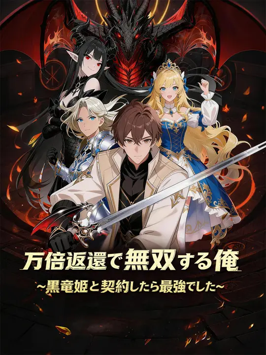 万倍返還で無双する俺～黒竜姫と契約したら最強でした～