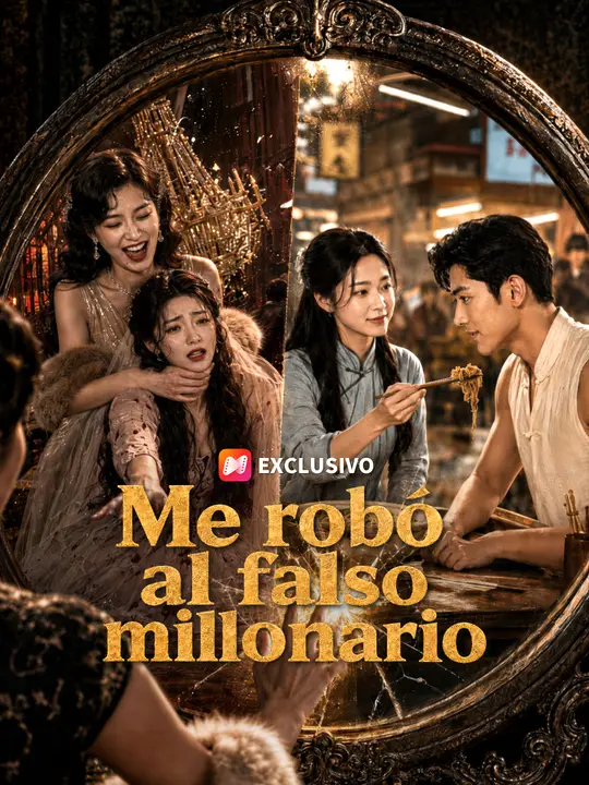 Me robó al falso millonario