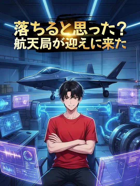 落ちると思った？ 航天局が迎えに来た