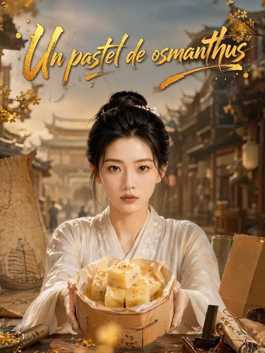 Un pastel de osmanthus