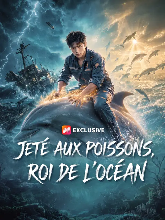 Jeté aux poissons, roi de l'océan