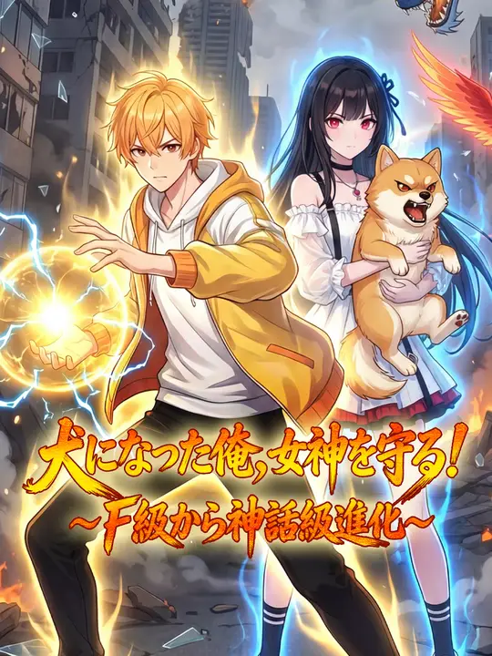 犬になった俺、女神を守る！～F級から神話級進化～
