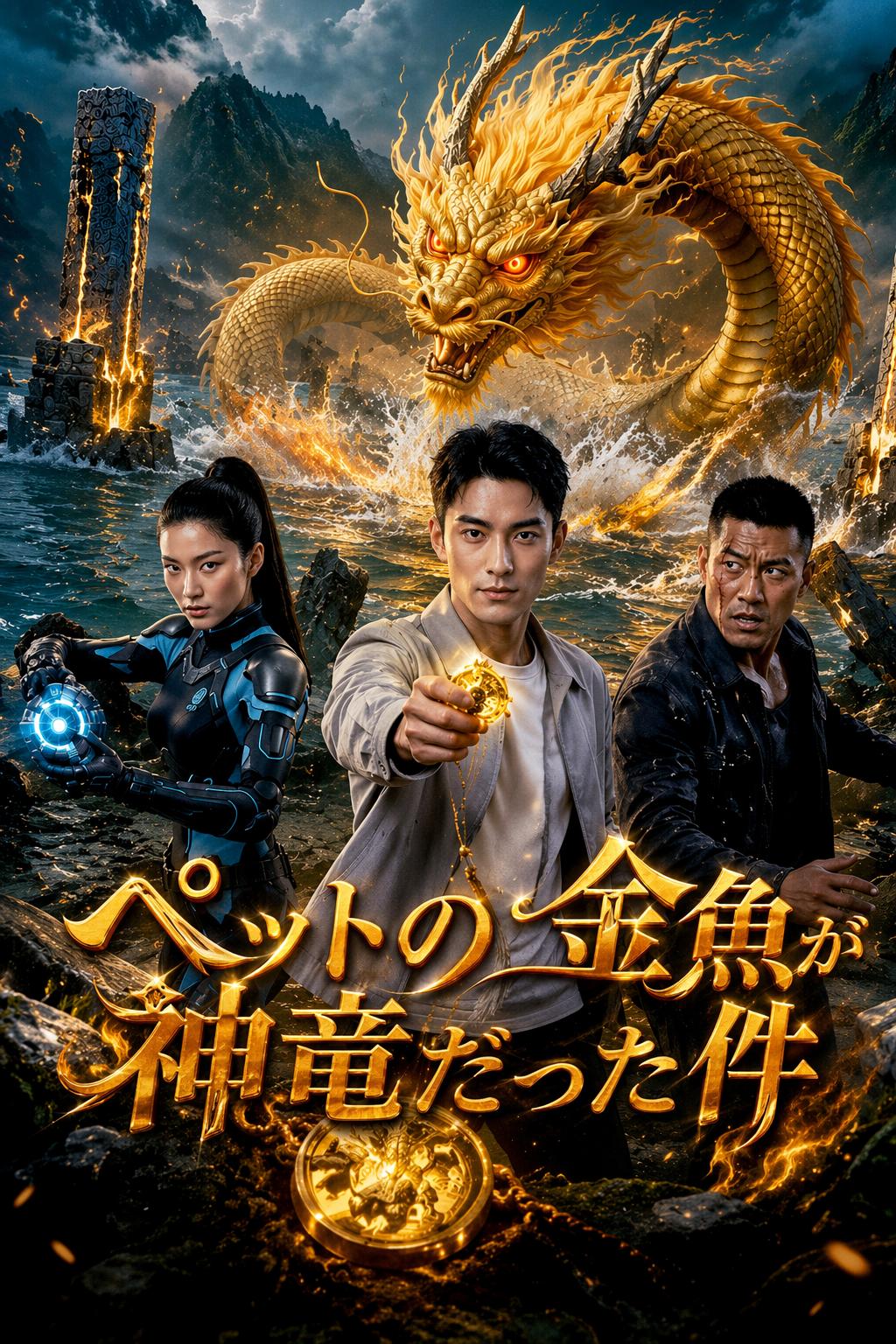 ペットの金魚が神竜だった件