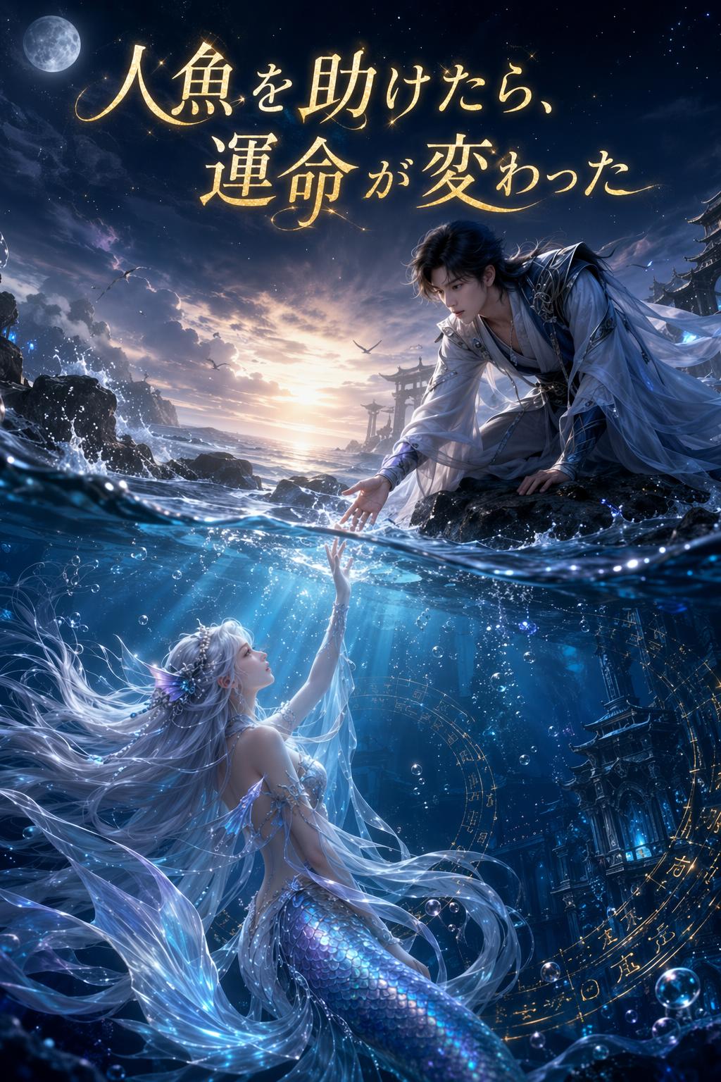 人魚を助けたら、運命が変わった