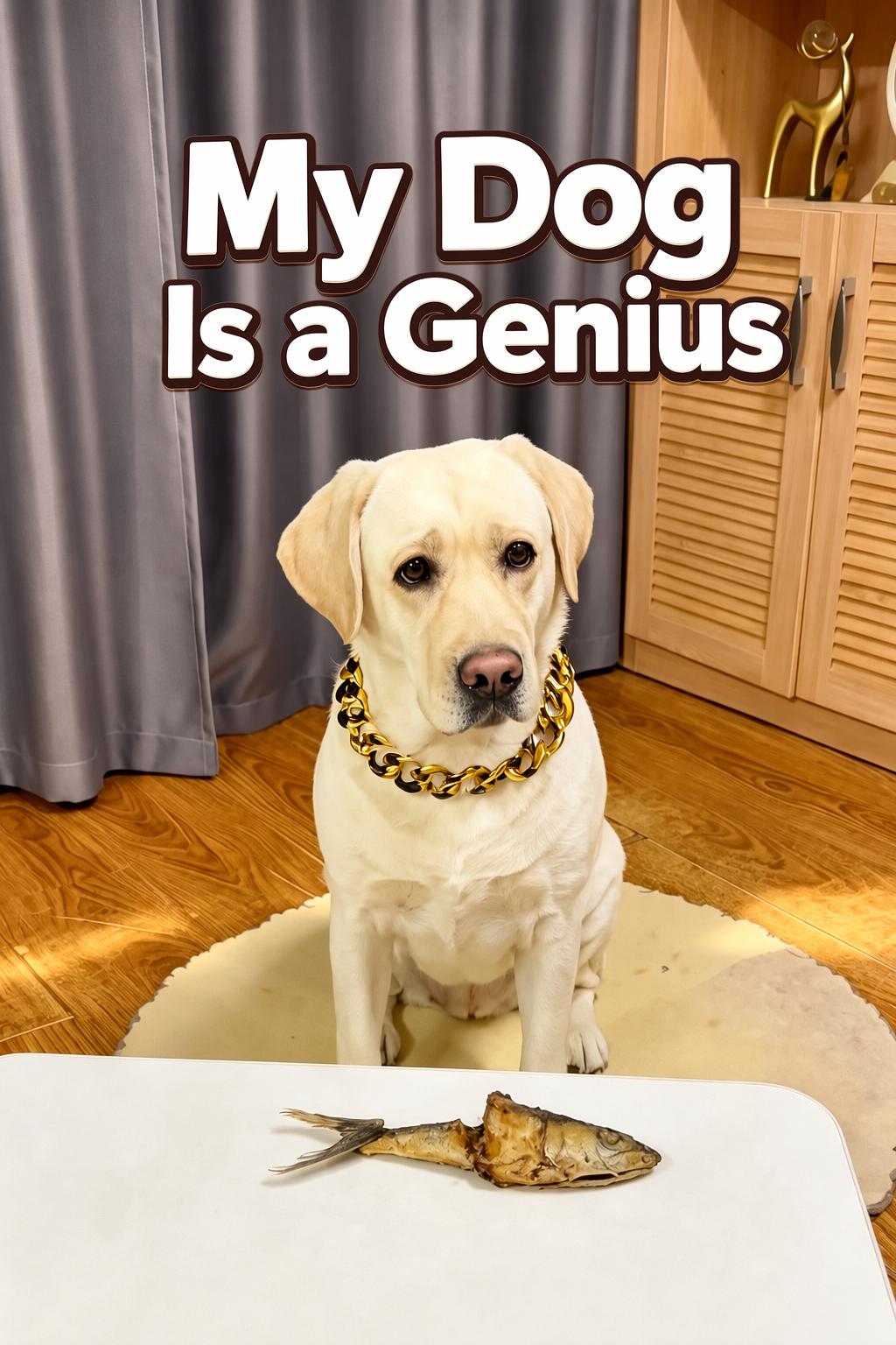 私の犬は天才