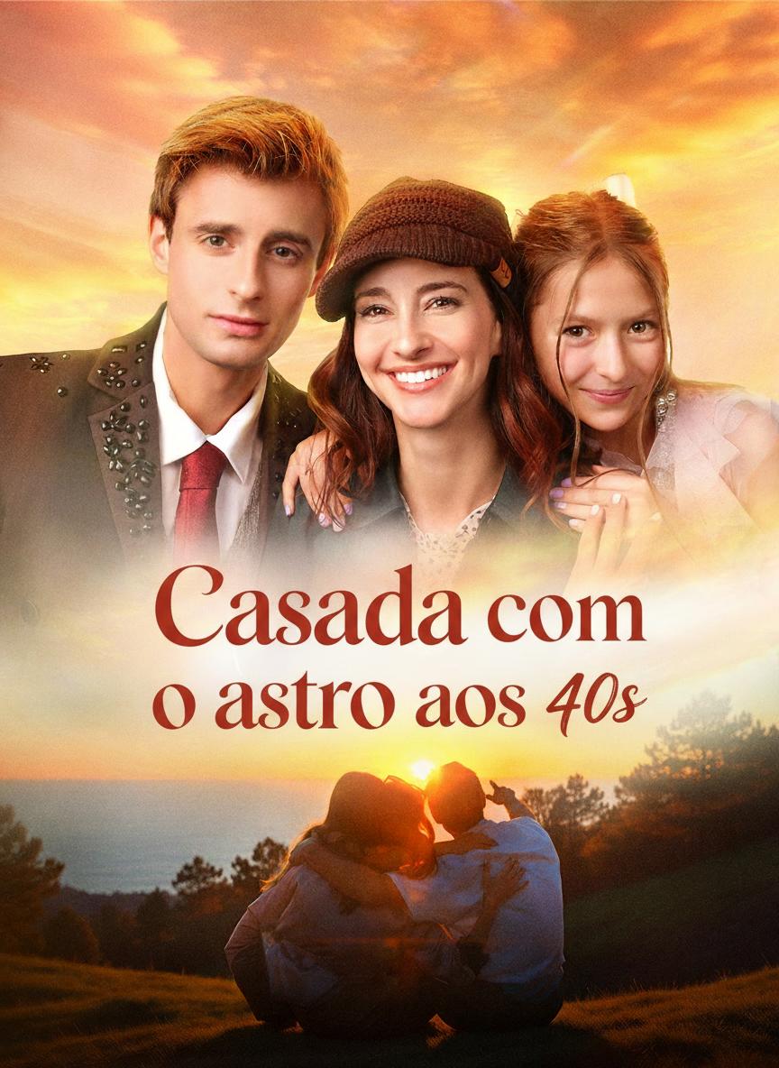 Casada com o astro aos 40