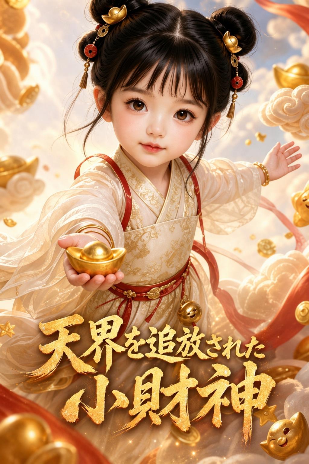 天界を追放された小財神