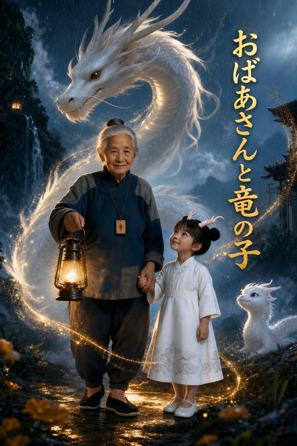 おばあさんと竜の子