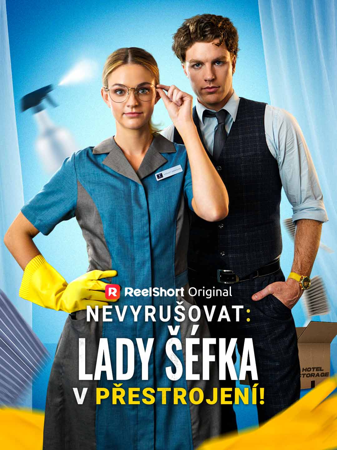 Nevyrušovat: Lady šéfka v přestrojení!