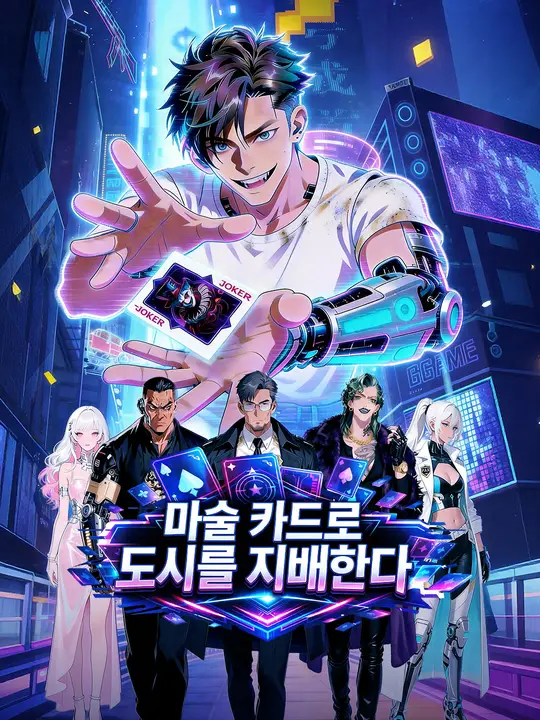 마술 카드로 도시를 지배한다