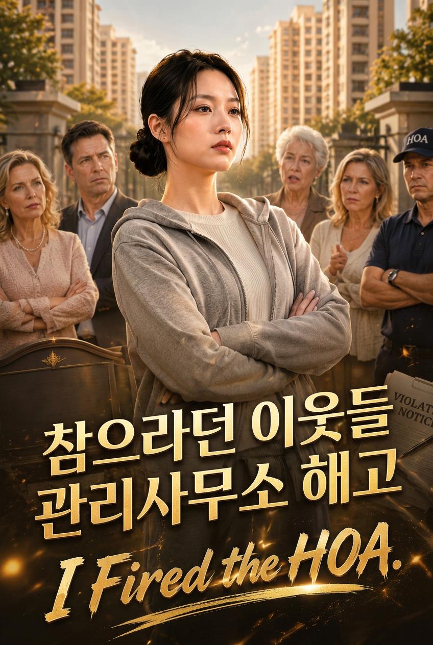 참으라던 이웃들 관리사무소 해고