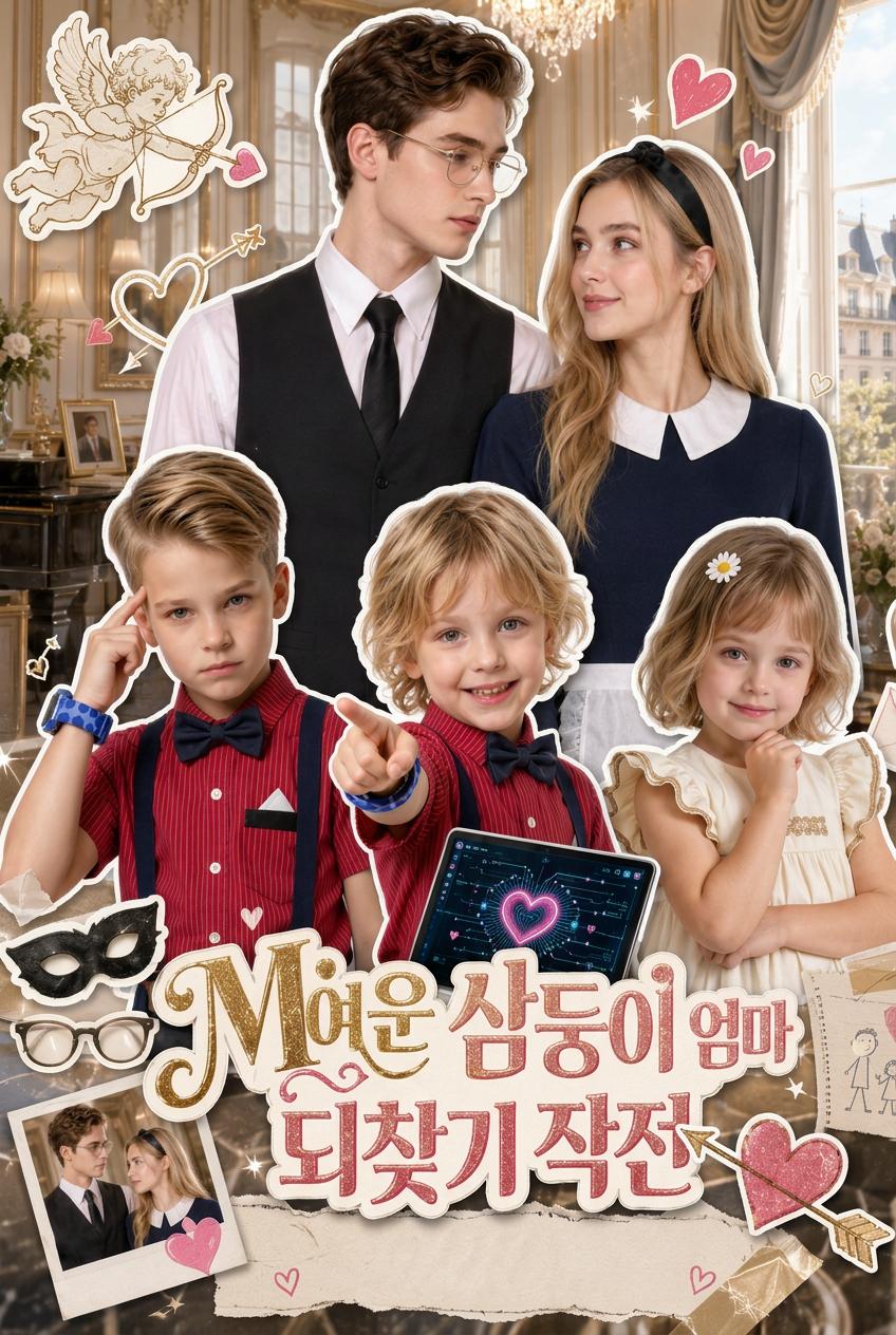 귀여운 삼둥이 엄마 되찾기 작전