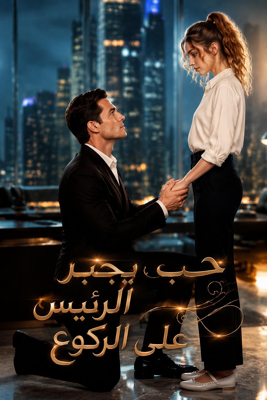 الرئيس يركع للحب